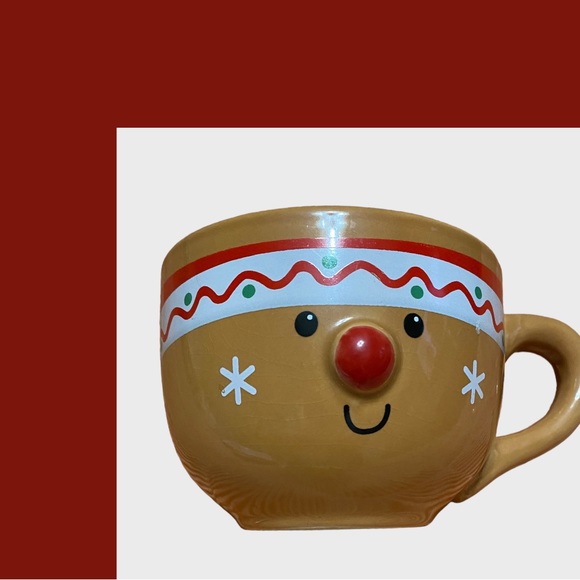 ‼️SOLD‼️Cup Large Gingerbread Man - Picture 3 of 5